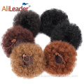 Afro Curly Wrap Drawstring Hair Puff Chignon